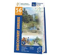 Wicklow, Dublin & Kildare Map | Ordnance Survey Ireland | OSI Discovery Series 56 | Ireland | Walks | Hiking | Maps | Adventure: Wicklow. Kildare