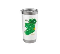 Wicklow Ireland County Map Eire Irish Travel Stainless Steel Insulated Tumbler
