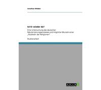 Widder - Die Rckkehr der Religionen. Eine Untersuchung des deutschen - X555z