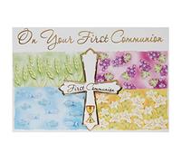 Widdle Celebrations First Holy Communion Money Wallet with Envelope and Gold Embossed Detail