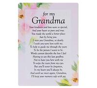 Widdle Celebrations For my Grandma Graveside Memorial Card - TY200