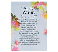 Widdle Celebrations In Memory of Mum weatherproof Graveside Memorial Card - TY188