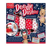 Widdle Gifts 6 Pack Novelty Game Christmas Crackers - Doodle Dasher 2351