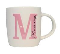 Widdle Gifts Bone China Mug 12oz Gift Boxed from Hugs and Kisses - Bold Mug for Birthday, Mother's Day or Father's Day (Pink Mummy 8181)