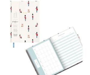 Widdle Gifts Cath Kidston 2026 A6 Diary Guards Ditsy Week to View Diary with Monthly Planner 2333