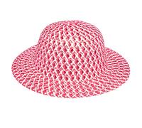 Widdle Gifts Children's Easter Bonnet Woven.Spring Summer Hat Easter Hat (Pink 2479)