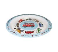 Widdle Gifts Children's Vehicles Design Melamine BPA-Free Tableware (22cm Plate 4804)