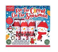 Widdle Gifts Christmas Crackers Novelty Game 6 Pack 22cm Cracker with Hats, joke and snap (Stick Carrot on the Snowman 8216)