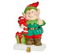 Widdle Gifts Christmas Fun Elf Stocking Hanger Holder Fireplace Mantle Hooks Decoration 0139