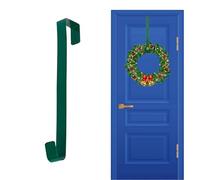 Widdle Gifts Christmas Metal Wreath Hanger Over Door Hook 30cm (Green)