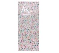 Widdle Gifts Ditsy Floral Range of Stationary and Giftware for Mum, Gift Bithday, Mother's Day or Christmas (Magnetic Shopping List 9104)