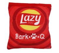 Widdle Gifts Dog Toy Crisp Bag Style with Squeaker and Crinkle for Dogs (Red)
