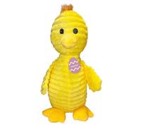 Widdle Gifts Easter Fun Dog Toy with Squeaker - 38cm long Plush - Durable for enthusiastic play (Easter Chick)