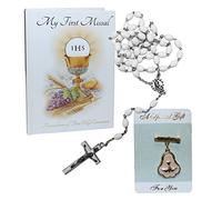 Widdle Gifts First Holy Communion Gift Set Missal Book, Rosary and Chalice Brooch C5204 0413
