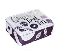 Widdle Gifts Grandma's Treat Tin - The Bright Side Storage Tin Fun Gift - Ideal for Birthday, Mother's Day, Birthday 0773
