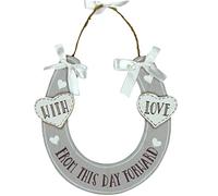 Widdle Gifts Love Story Vintage Style Horseshoe From This Day Forward 6741