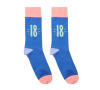 Widdle Gifts Men's Socks | Size 7-12 | Fun 18th Birthday Gift | 18th Birthday Socks for Men - 2421