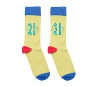 Widdle Gifts Men's Socks | Size 7-12 | Fun 21st Birthday Gift | 21st Birthday Socks for Men - 2438