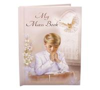 Widdle Gifts My Mass Book Remebrance of Confirmation Prayers Religious Hardback - Boy 4623