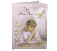 Widdle Gifts My Mass Book Remebrance of Confirmation Prayers Religious Hardback - Girl 4630