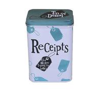Widdle Gifts Novelty Storage Tin by The Bright Side - Receipts 0407