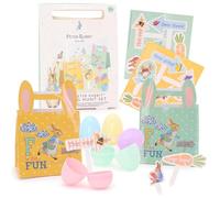 Widdle Gifts Peter Rabbit Easter Egg Hunt Set Fillable Eggs, Signs and Bags Aged 3+ - 9705