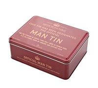 Widdle Gifts Retro Civil Defence Design Storage Tin Fun Gift Suitable for Birthday Father's Day Christmas (Man Tin 5948)