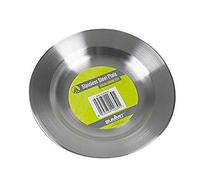 Widdle Gifts Stainless Steel Plate/Bowl 20cm - Summit Camping/Outdoor Eating/Drinking Gear 6391