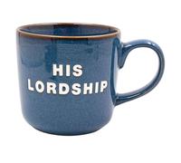 Widdle Gifts Tea and Coffee Mug with Reactive Glaze and Wording Ceramic Cup in a Gift Box 9cm (His Lordship 3996)