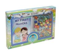 Widdle Gifts Unisex My First Rosary and My First Prayers Booklet Multicoloured 1509