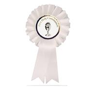 Widdle Gifts Ltd White Rosette Badge with Raised Chalice First Holy Communion C1906 0614