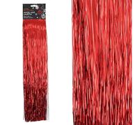 Widdle Wonderland Christmas Lametta Decorative Tinsel Strands Red