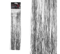 Widdle Wonderland Christmas Lametta Decorative Tinsel Strands Silver