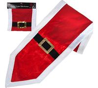 Widdle Wonderland Christmas Tableware - 180cm x 35cm Santa Belt Table Runner 2285