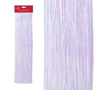 Widdle Wonderland Christmas White Iridescent Lametta 500 Strands Tree Decoration