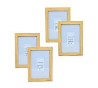 Widdop 4' x 6' - iFrame Set of 4 Photo Frames Oak Finish