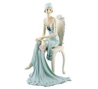 Widdop 58379 figurine, Lady on the Chair and Broadway Bells, 25 cm x 14 cm x 14 cm