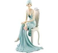 Widdop 58379 figurine, Lady on the Chair and Broadway Bells, 25 cm x 14 cm x 14 cm