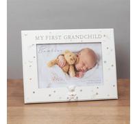 Bambino Resin First Grandchild Photo Frame White