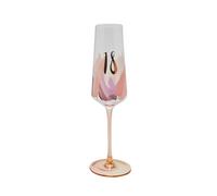 Widdop and Co Celebrations - Hotchpotch - 18th Birthday Luxe Brushstroke Birthday Champagne/Prosecco Flute Drinking Glass - Premium Kitchenware, Gifting & Homeware - Boxed & Ready to Gift.
