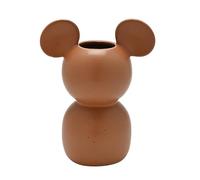 Widdop and Co Disney Mickey Shaped Brown Ceramic Pot Vase