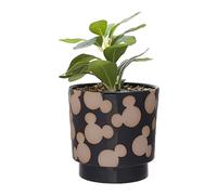 Disney Mickey Shapes Black Planter, none