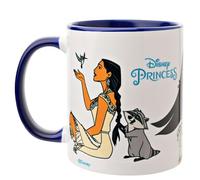 Widdop and Co. - Disney Pocahontas Mug - Purple/White Tea & Coffee Glazed Stoneware Icons & Villains Drinking Cup - Officially Licensed Disney Merchandise (325ml / 11.4oz).