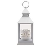 Widdop and Co Grey Graveside Memorial Battery Operated LED Lantern - Mum
