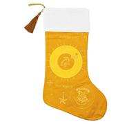 Widdop and Co Harry Potter Christmas Stocking - White Trim/Gold Tassel - Hufflepuff