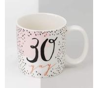 Widdop And Co Hotchpotch Luxury Ceramic Female Mug Rose Gold 30th Birthday Gift Boxed