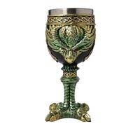 Widdop and Co. - Juliana Mystic Legends - Dragon Claw Goblet - Mythical, Fantasy & Gothic Drinking Cup, Homeware for Medieval Party, Roleplay Gaming & Home Decor.