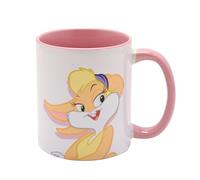 Widdop and Co Looney Tunes Lola Bunny Ceramic Pink Mug (320ml / 11oz)| Warner Bros Official Merchandise | Funny Novely Cartoon Gift for Adults & Kids | Tea, Coffee & Hot Drinks Drinking Cup