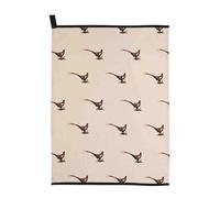 Widdop and Co Meg Hawkins Country Chic Pheasant Design Cotton Tea Towel