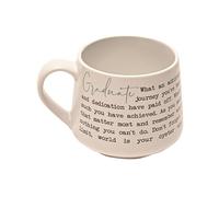Widdop and Co Moments Stoneware Sentiment Graduation Congratulations Mug - 'What an Achievement' - Contemporary Heartfelt Mug Gift Idea
